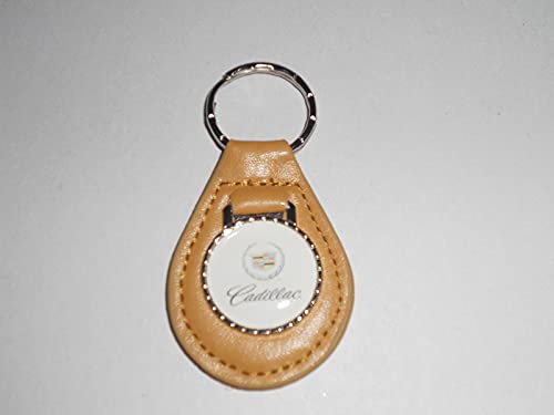 CTS CATERA DTS ESCALADE SRX STS XLR VINTAGE LOGO LEATHER KEYCHAIN – CREAM | The Storepaperoomates Retail Market - Fast Affordable Shopping