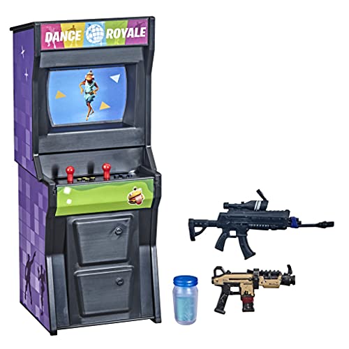 Fortnite Victory Royale Series Arcade Collection Purple Arcade Machine Collectible Toy with Accessories – Ages 8 and Up, 6-inch