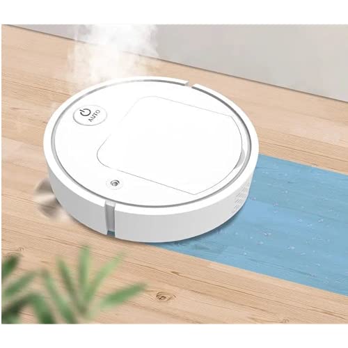 Needenr Robot Vacuum Cleaner， MopMulti-Functional Intelligent Light Sweeping Robot, Quiet Low Noise Vacuum Cleaner for Pet Hair, Carpet, Hard Floor, Dust, Stains(White) | The Storepaperoomates Retail Market - Fast Affordable Shopping