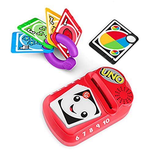 Fisher-Price Laugh & Learn Counting and Colors UNO, Electronic Learning Toy with Lights and Music for Infants and Toddlers Ages 6 to 36 Months