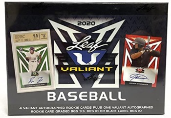 2020 Leaf Valiant Baseball Hobby Box | The Storepaperoomates Retail Market - Fast Affordable Shopping