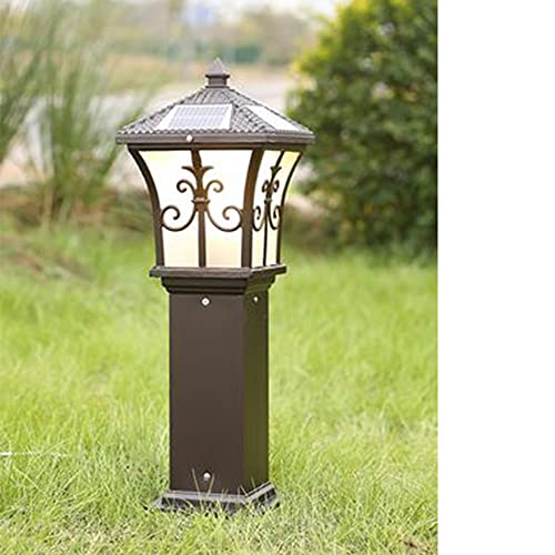 Enlylyog Fashionable Modern Solar Lawn Lamp, Outdoor European Style Home Garden Lamp, Park Landscape Lamp, Antique Garden Waterproof Lawn Lamp | The Storepaperoomates Retail Market - Fast Affordable Shopping