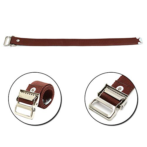 Leg Band Strap, Adjustable Comfort Drywall Home Improvement Stilts Firm Leg Band Straps Loop for Men and Women, Replacement Part for Stilts, Brown | The Storepaperoomates Retail Market - Fast Affordable Shopping