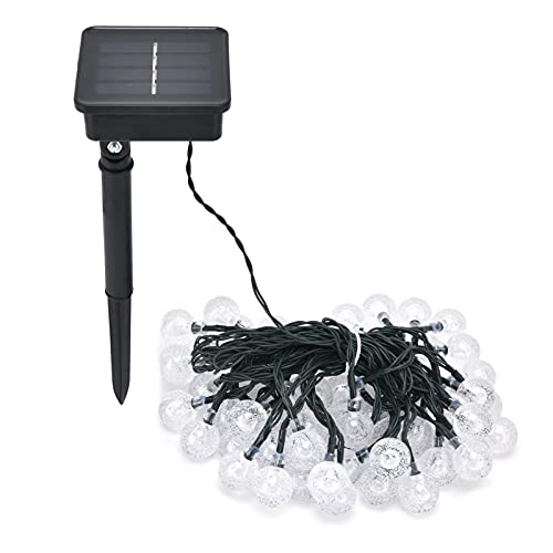 01 LED Solar Light, IP44 Waterproof Durable Decorative Light 9.5m with 8 Lighting Modes for Decorating Gardens for Terraces Replacement for Home