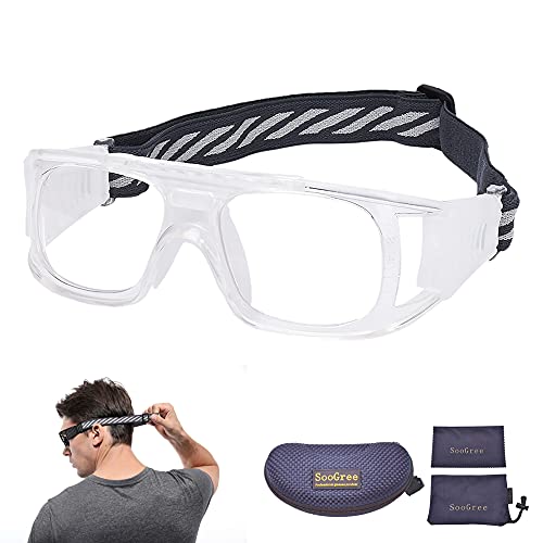 SooGree Sport Glasses Basketball Football Goggles Men Women Safety Eyewear Sport Goggles Anti Fog Shock Collision Wearable Glasses