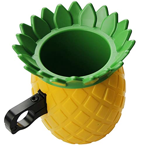 TOSSPER 1pc Bike Bottle Holder, Pineapple Shape Bicycle Cup Cages Cycling Water Drink Rack for Bicycles Mountain Bikes Wheelchair