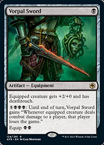 Magic: the Gathering – Vorpal Sword (124) – Adventures in The Forgotten Realms