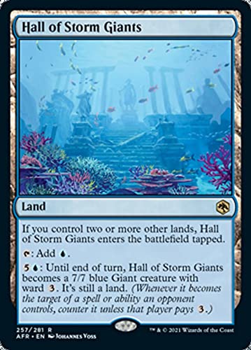 Magic: the Gathering – Hall of Storm Giants (257) – Adventures in The Forgotten Realms