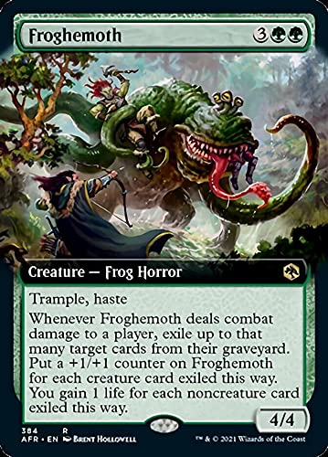 Magic: the Gathering – Froghemoth (384) – Extended Art – Adventures in The Forgotten Realms