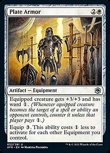 Magic: the Gathering – Plate Armor (032) – Adventures in The Forgotten Realms