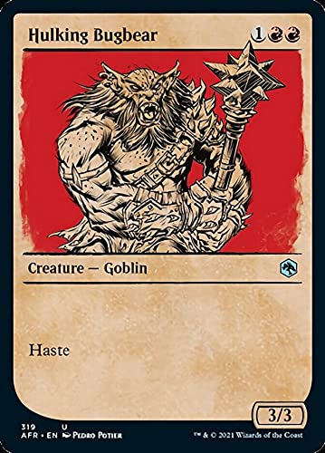 Magic: the Gathering – Hulking Bugbear (319) – Showcase – Adventures in The Forgotten Realms