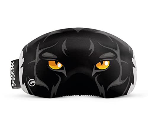GOGGLESOC Microfiber Protective Goggle Cover – Black Panther Soc