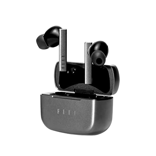 FIIL CC Pro Bluetooth 5.2 True Wireless Earbuds, 30 Hours Playtime, in-Ear Detection, Built-in 3 Mic Call Noise Cancelling IPX4 Waterproof Headphones, with Wireless Charging Case for Sport