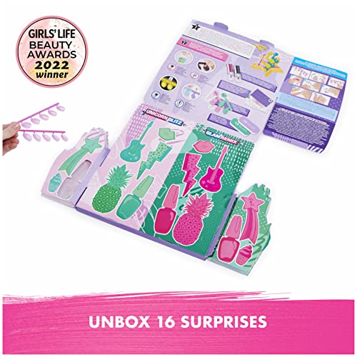 Cool Maker, GO Glam Nail Surprise Shimmer Exclusive Manicure Set with 2 Press on Nails Styles and More, Nail Kit Kids Toys for Ages 8 and up | The Storepaperoomates Retail Market - Fast Affordable Shopping
