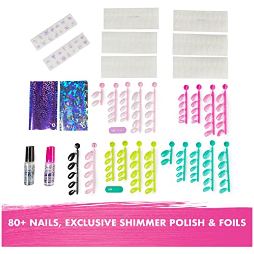Cool Maker, GO Glam Nail Surprise Shimmer Exclusive Manicure Set with 2 Press on Nails Styles and More, Nail Kit Kids Toys for Ages 8 and up | The Storepaperoomates Retail Market - Fast Affordable Shopping