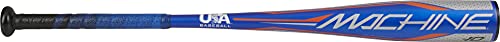 Rawlings Machine USA 2 5/8″ Baseball Bat -10 2022, Blue, 28″
