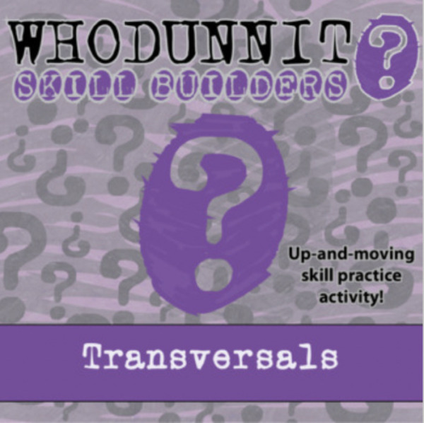 Whodunnit? – Transversals – Knowledge Building Activity
