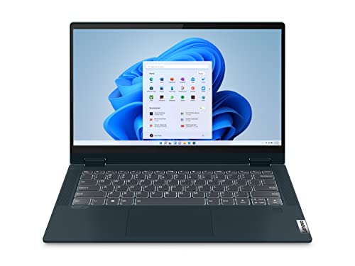 Lenovo Flex 5 Laptop, 14.0″ FHD Touch Display, AMD Ryzen 5 5500U, 16GB RAM, 256GB Storage, AMD Radeon Graphics, Windows 11 Home, Graphite Grey