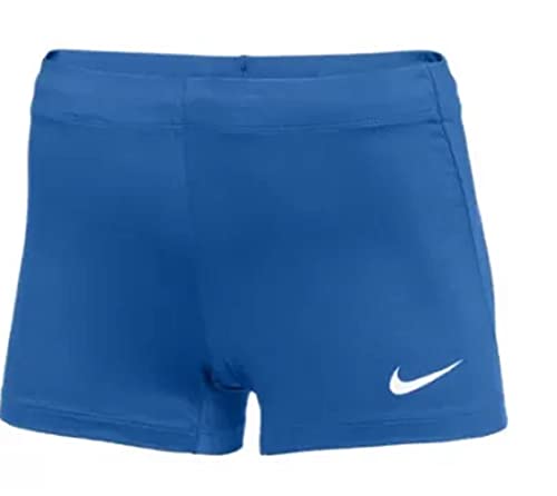 Nike Womens Dri FIT Stock Compression Shorts (Large, Royal)