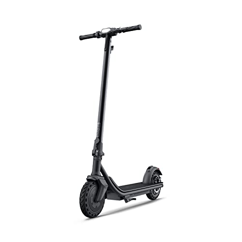 Jetson Racer Electric Scooter| 15 Miles per Hour | 16 Miles Max Range | Twist Throttle | 250-Watt Motor | LCD Display | 3 Speed Modes, Black, Large, (JRACER-BLK)