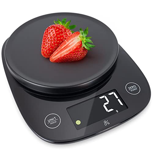 Greater Goods Premium Baking Scale – Ultra Accurate, Digital Kitchen Scale | Prep Baked Goods, Weigh Food and Coffee, or Use for Meal Prep | Four Units of Measurement | Designed in St. Louis