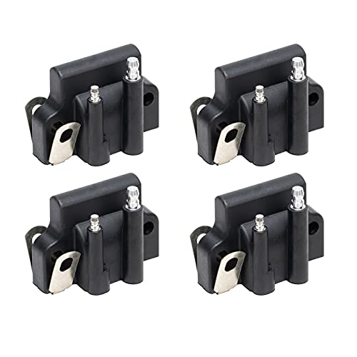 Outboard Ignition Coils 4PCS Replacement for Johnson Evinrude 4HP to 300HP Models Replaces 582508 18-5179 183-2508