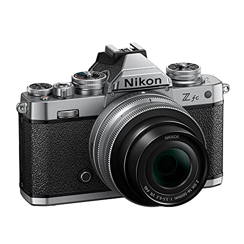 Nikon Intl. Nikon Z fc DX-Format Mirrorless Camera Body w/NIKKOR Z DX 16-50mm f/3.5-6.3 VR – Silver (International Model) | The Storepaperoomates Retail Market - Fast Affordable Shopping