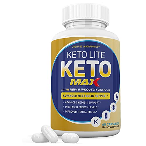 Keto Lite Max 1200MG Keto Pills Includes Apple Cider Vinegar goBHB Exogenous Ketones Advanced Ketogenic Supplement Ketosis Support for Men Women 60 Capsules