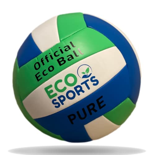 Eco Sports Beach Volleyball – Vegan Volleyballs – Non-Toxic Outdoor Volley Ball or Indoor Volleyball