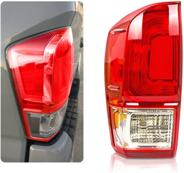 Left Rear Tail Light Housing Compatible with 2016 2017 2018 2019 2020 2021 2022 Toyota Tacoma Driver Side Replace 8156004170 TO2800197