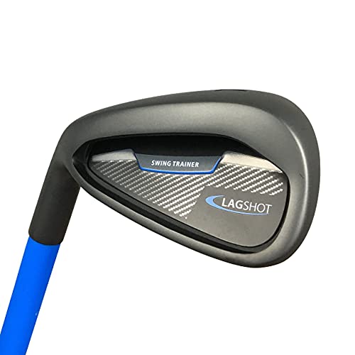 Lag Shot LH 7 Iron – Golf Swing Trainer Aid, Get The #1 Golf Training Aid of 2021, Golf Practice Equipment Can Be Used As A Warm-Up Stick, Free Video Training Series with PGA Teacher of The Year!