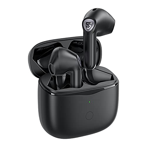 SoundPEATS Air3 Wireless Earbuds Mini Bluetooth V5.2 Earphones with Qualcomm QCC3040 and aptX-Adaptive, 4-Mic and CVC 8.0 Noise Cancellation, TrueWireless Mirroring Tech, in-Ear Detection