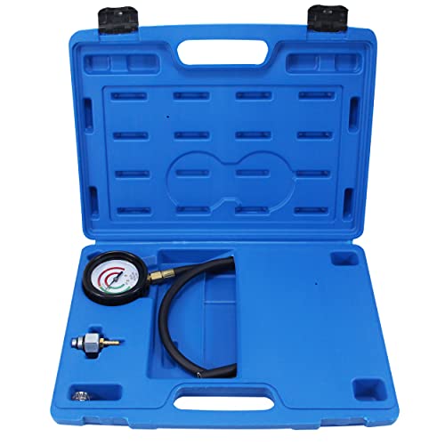 Pressure Tester Kit with Carrying Case,Back Pressure Tester, Back Pressure Gauge Kit