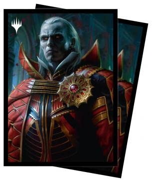 Magic: The Gathering – Innistrad Crimson Vow 100ct Sleeves V3 Featuring Edgar, Charmed Groom – Protect Your Cards with ChromaFusion Technology and Always Be Ready for Battle