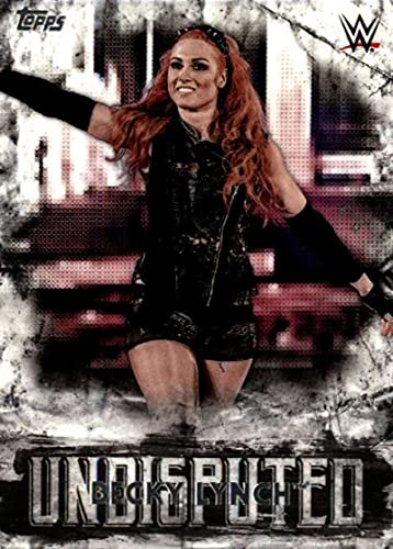 2018 Topps WWE Undisputed #5 Becky Lynch Wrestling Trading Card