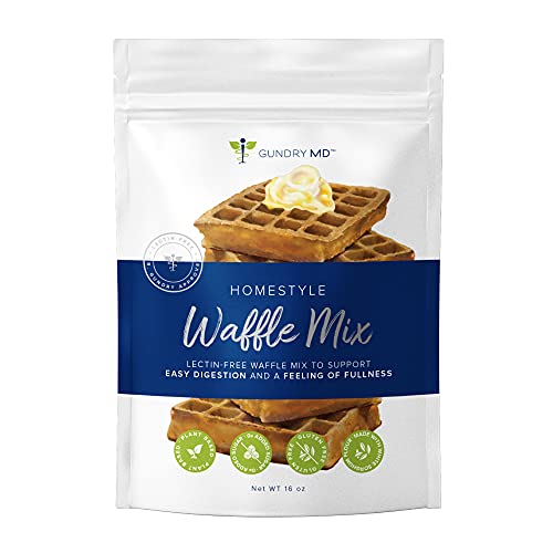 Gundry MD Homestyle Lectin-Free Sorghum Waffle Mix, 16 Ounce