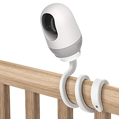 oioaahkeo Baby Monitor Mount Crib Mount for Nooie Baby Monitor(NOT Included) No Drilling Needed