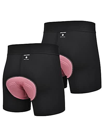 DEALYORK Padded Bike Shorts Women,Cycling Underwear with 3D Padding,Cycling Shorts Women Padded,Lightweight Breathable Design