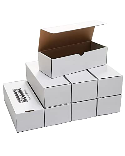 Trading Card Storage Box for Toploader, 8 Count Card Storage Box Holds 1200 Sports & Trading Card Top loaders, Fits Baseball, Football, Basketball Cards