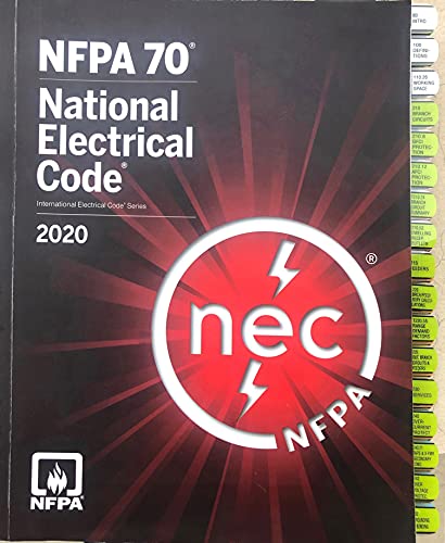 NFPA 70 NATIONAL ELECTRICAL CODE 2020 NEC