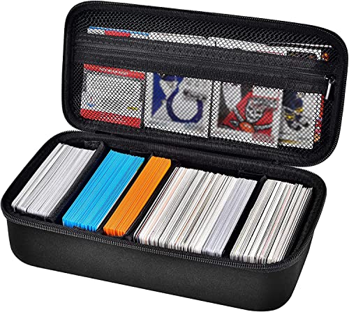 ALKOO 900+ Baseball Football Card Holder Case Box Compatible with Topps Baseball Sports Cards, for Pokemon Trading Card, Organizer Storage Binder fits for C.A.H, for Magic The Gathering Board