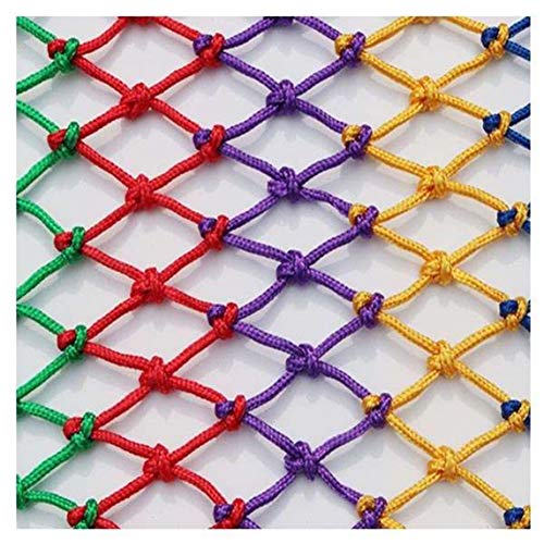 MAGFYLY Banister Guard net Outdoor Playground Protection net, Children’s Stair Safety nets Garden Decoration net Isolation Rope net Nylon Braided Rope net Hammock Swing, Mesh 8cm (Size : 22m)