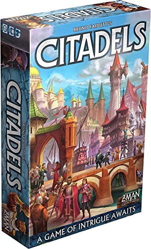 Citadels Revised Edition Card Game | Strategy Game | Drafting Game for Adults and Kids | Ages 10+ | 2-8 Players | Average Playtime 30-60 Minutes | Made by Z-Man Games