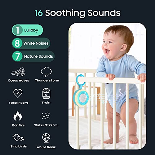 Portable Sound Machine for Baby Sleeping, Travel White Noise Machine with Night Light | The Storepaperoomates Retail Market - Fast Affordable Shopping