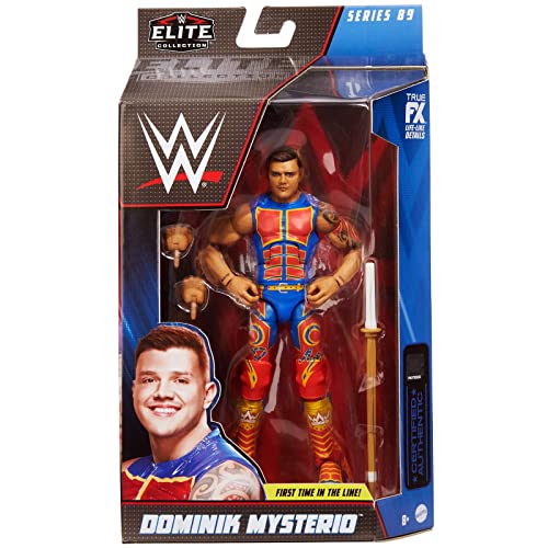 WWE Dominik Mysterio Elite Collection Action Figure, Series # 89