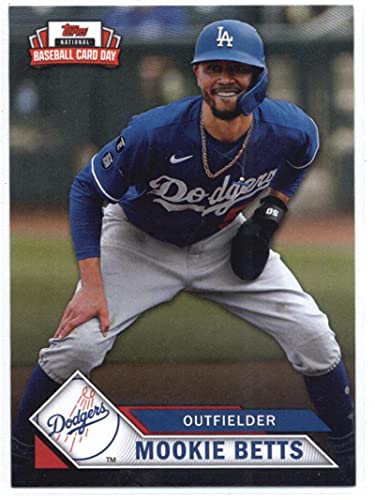 2021 Topps National Baseball Card Day #14 Mookie Betts NM-MT Los Angeles Dodgers Baseball