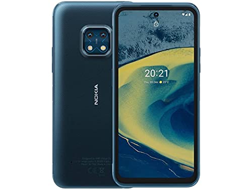Nokia XR20 Dual-SIM 128GB ROM + 6GB RAM(GSM Only | No CDMA) Factory Unlocked 5G Smartphone (Ultra Blue) – International Version