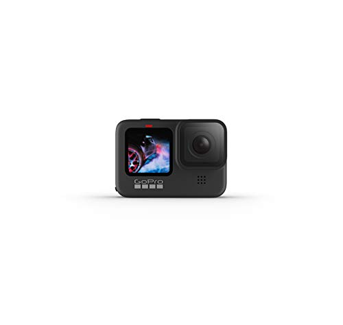 GoPro HERO9 Black – Waterproof Action Camera with Front LCD and Touch Rear Screens, 5K Ultra HD Video, 20MP Photos, 1080p Live Streaming, Webcam, Stabilization
