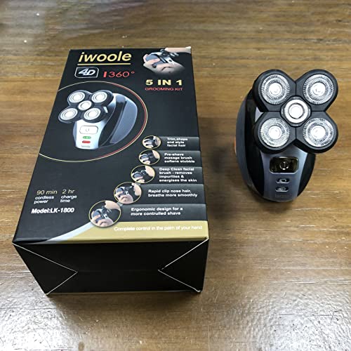 iwoole Electric Shaver for Bald Men Head