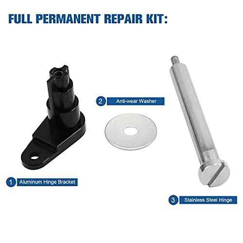 MOTAFAR Permanent Repair Kit, Fuel Door Hinge Pin Kits for Ford F150(2009-2014), Filler Neck Housing Cover-4L3Z-9927936-BA 4L3Z9927936BA 9L3Z-9927936-B 924801 Loose Gas Cap Fix | The Storepaperoomates Retail Market - Fast Affordable Shopping
